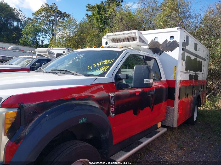 2017 Ford F-550 Chassis Lariat/Xl/Xlt VIN: 1FD0X5HT3HEB80955 Lot: 43397535