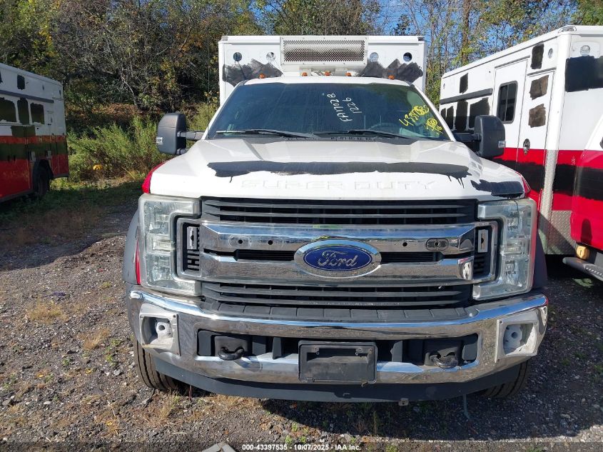 2017 Ford F-550 Chassis Lariat/Xl/Xlt VIN: 1FD0X5HT3HEB80955 Lot: 43397535