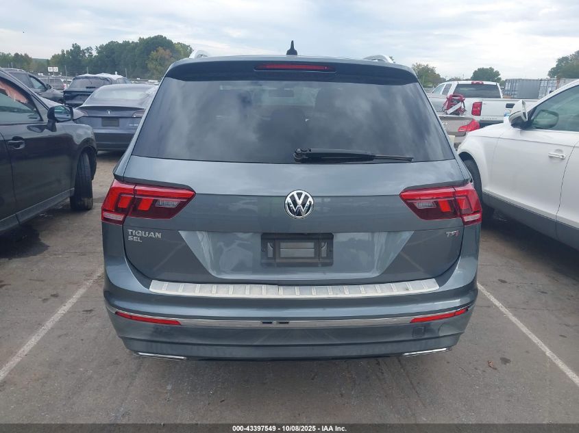 2018 Volkswagen Tiguan 2.0T Se/2.0T Sel VIN: 3VV3B7AX9JM015706 Lot: 43397549