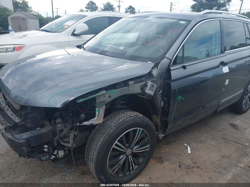 2018 Volkswagen Tiguan 2.0T Se/2.0T Sel VIN: 3VV3B7AX9JM015706 Lot: 43397549