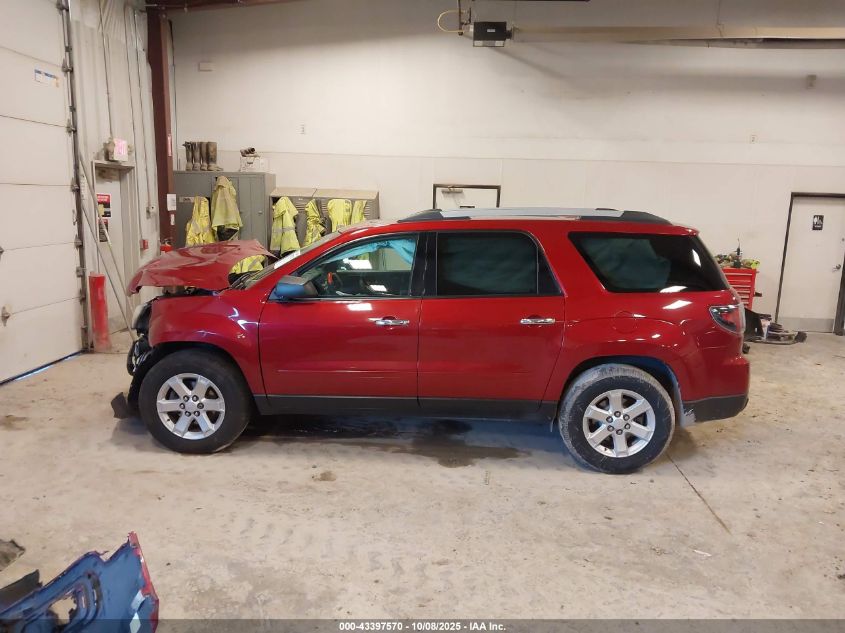 2014 GMC Acadia Sle-2 VIN: 1GKKRPKDXEJ339135 Lot: 43397570