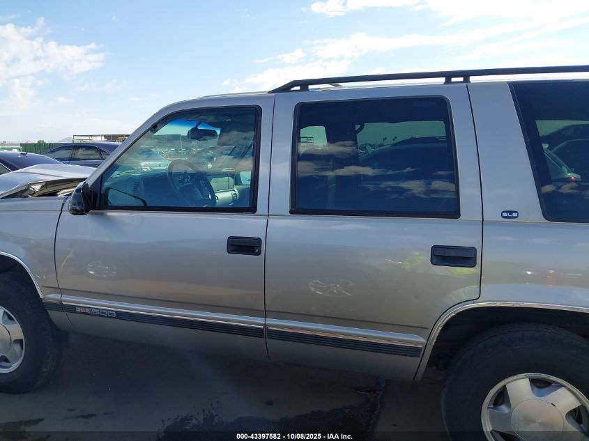 1999 GMC Yukon Sle VIN: 1GKEK13R5XJ707863 Lot: 43397582