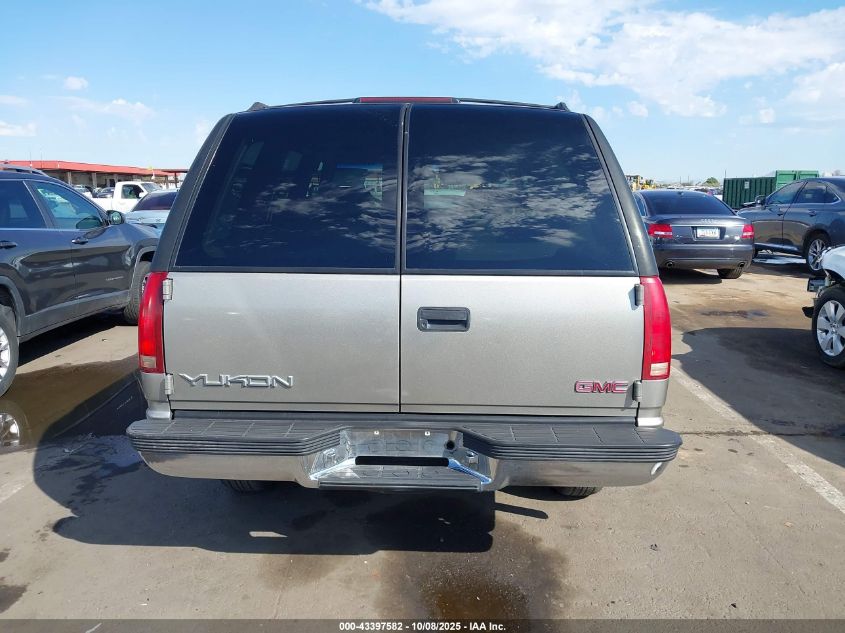 1999 GMC Yukon Sle VIN: 1GKEK13R5XJ707863 Lot: 43397582