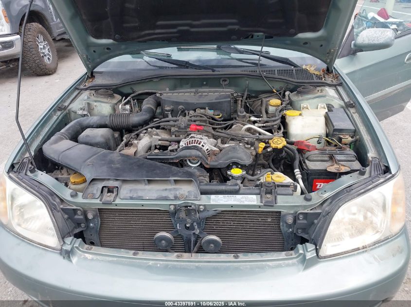 2004 Subaru Legacy L/L W/35Th Anniversary Edition VIN: 4S3BE625947209689 Lot: 43397591