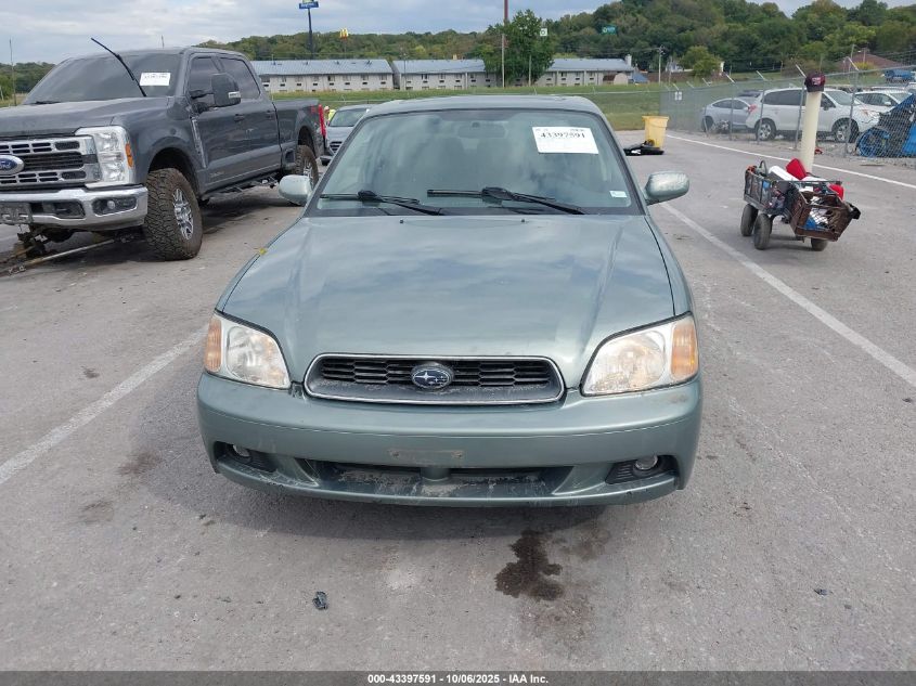 2004 Subaru Legacy L/L W/35Th Anniversary Edition VIN: 4S3BE625947209689 Lot: 43397591