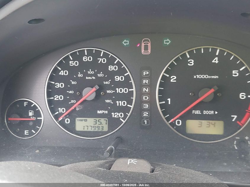 2004 Subaru Legacy L/L W/35Th Anniversary Edition VIN: 4S3BE625947209689 Lot: 43397591