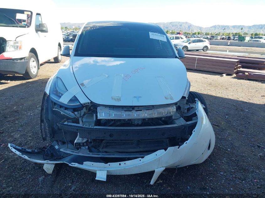 2020 Tesla Model Y Long Range Dual Motor All-Wheel Drive/Performance Dual Motor All-Wheel Drive VIN: 5YJYGDEF4LF057293 Lot: 43397594