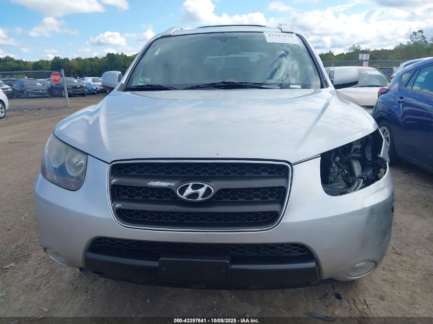 2007 Hyundai Santa Fe Limited/Se VIN: 5NMSH73E07H075261 Lot: 43397641