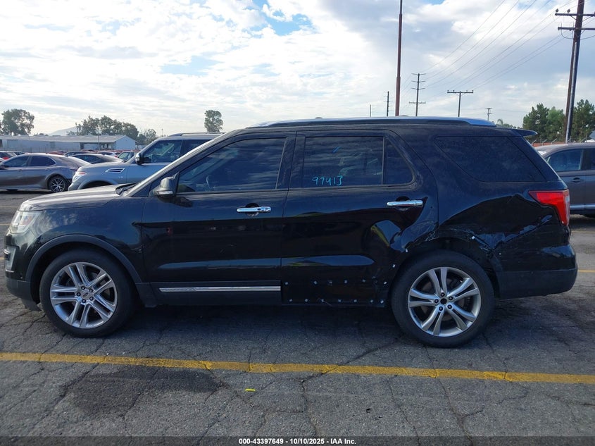 2017 FORD EXPLORER LIMITED 1FM5K7F85HGA43334