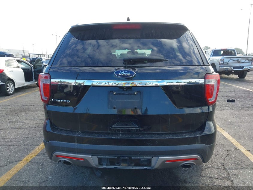 2017 FORD EXPLORER LIMITED 1FM5K7F85HGA43334