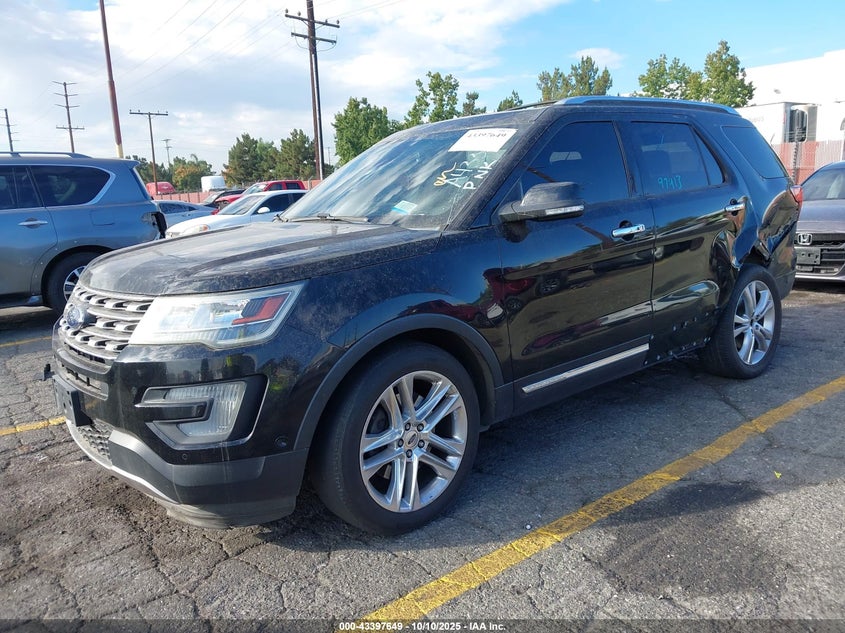 2017 FORD EXPLORER LIMITED 1FM5K7F85HGA43334