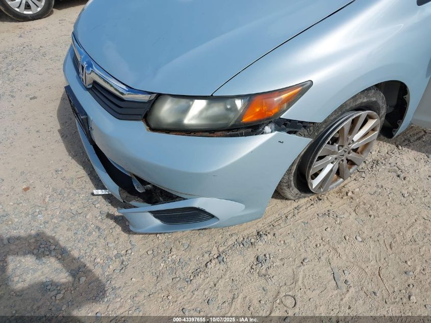 2012 Honda Civic Ex VIN: 19XFB2F87CE072161 Lot: 43397655