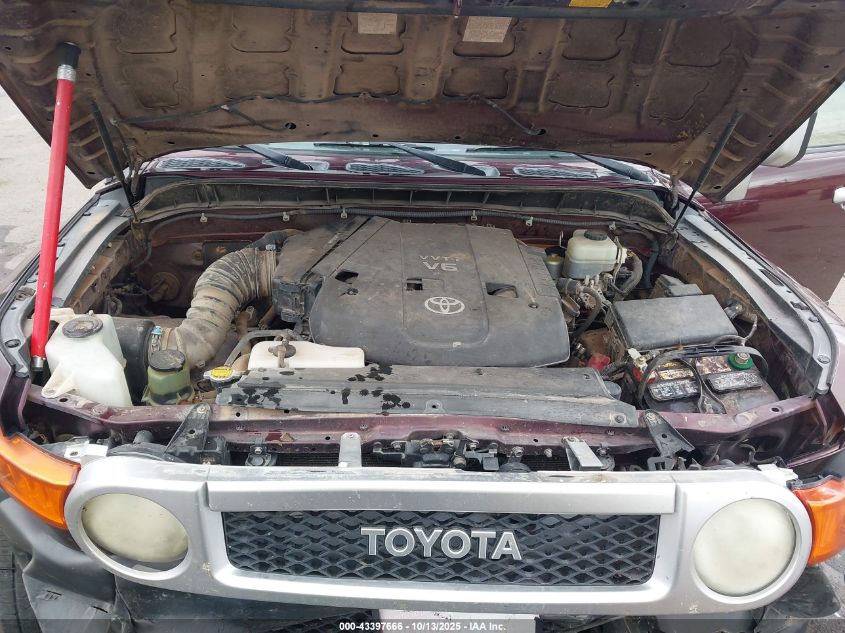 2007 Toyota Fj Cruiser VIN: JTEBU11FX70100232 Lot: 43397666