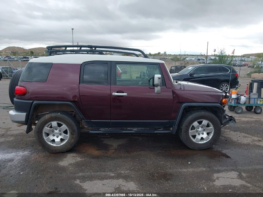 2007 Toyota Fj Cruiser VIN: JTEBU11FX70100232 Lot: 43397666