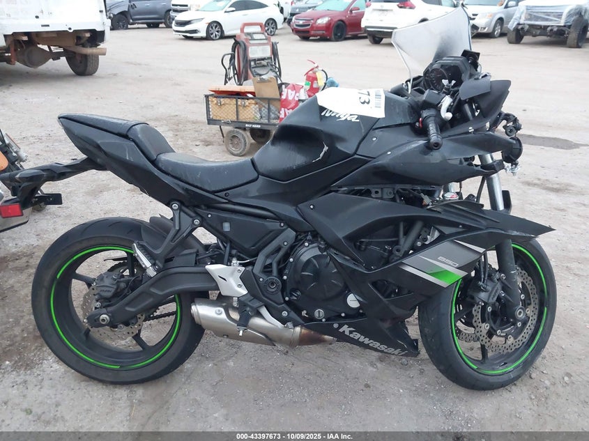 2019 Kawasaki Ex650 F VIN: JKAEXEK19KDA32832 Lot: 43397673