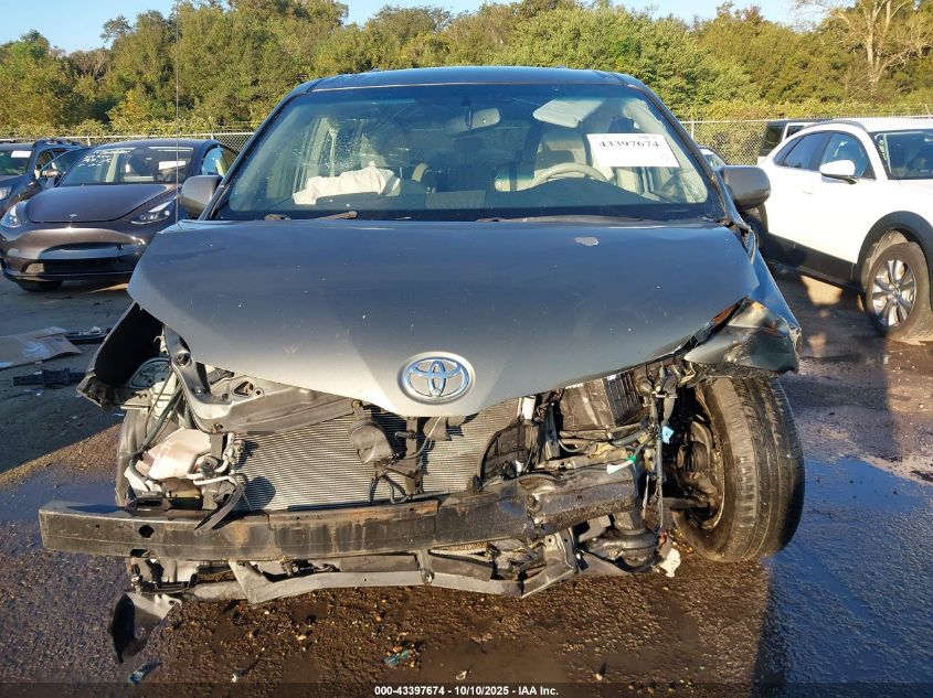 2014 Toyota Sienna Le V6 8 Passenger VIN: 5TDKK3DC9ES419235 Lot: 43397674