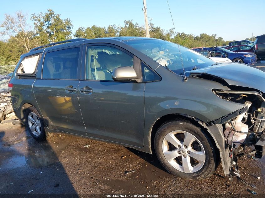 2014 Toyota Sienna Le V6 8 Passenger VIN: 5TDKK3DC9ES419235 Lot: 43397674