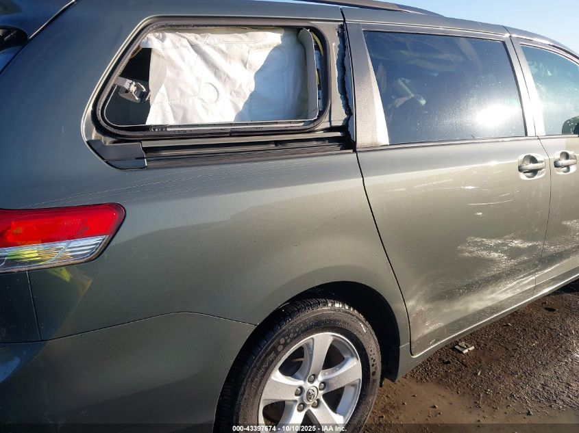 2014 Toyota Sienna Le V6 8 Passenger VIN: 5TDKK3DC9ES419235 Lot: 43397674