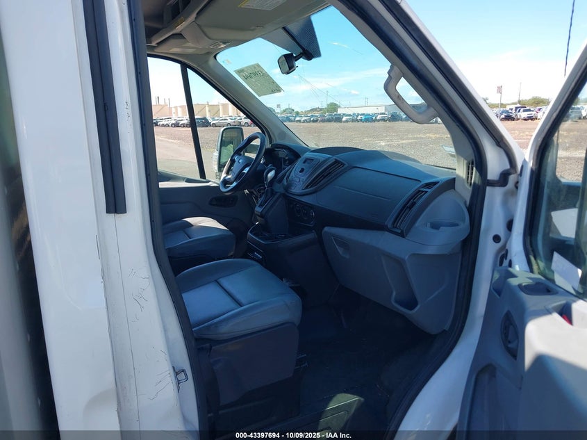 2017 Ford Transit-350 3.7 Cab White Lot 111043397694 Vin 1FDBF9ZM7HKB38762