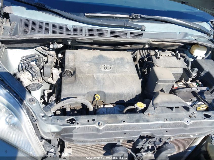 2014 Toyota Sienna Xle V6 8 Passenger VIN: 5TDYK3DC4ES522721 Lot: 43397726