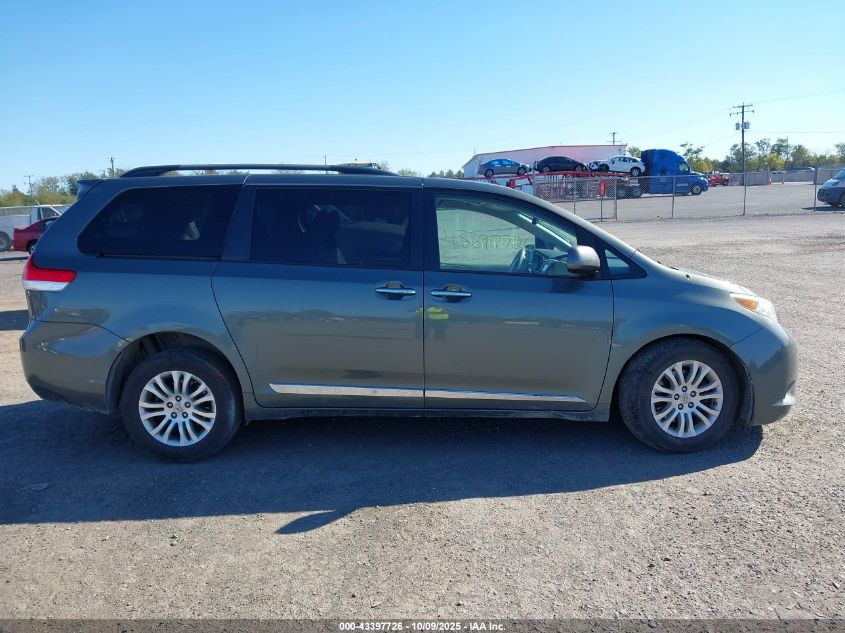 2014 Toyota Sienna Xle V6 8 Passenger VIN: 5TDYK3DC4ES522721 Lot: 43397726