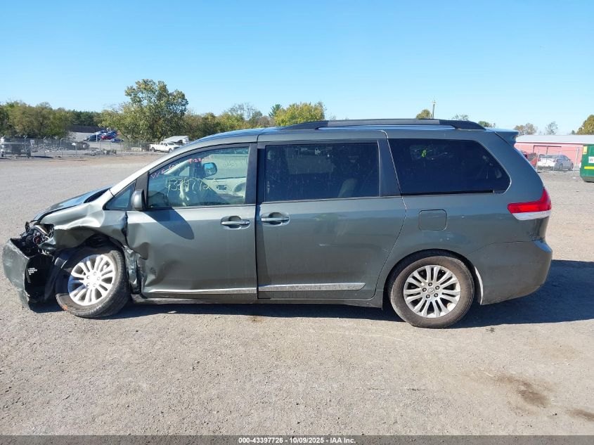 2014 Toyota Sienna Xle V6 8 Passenger VIN: 5TDYK3DC4ES522721 Lot: 43397726