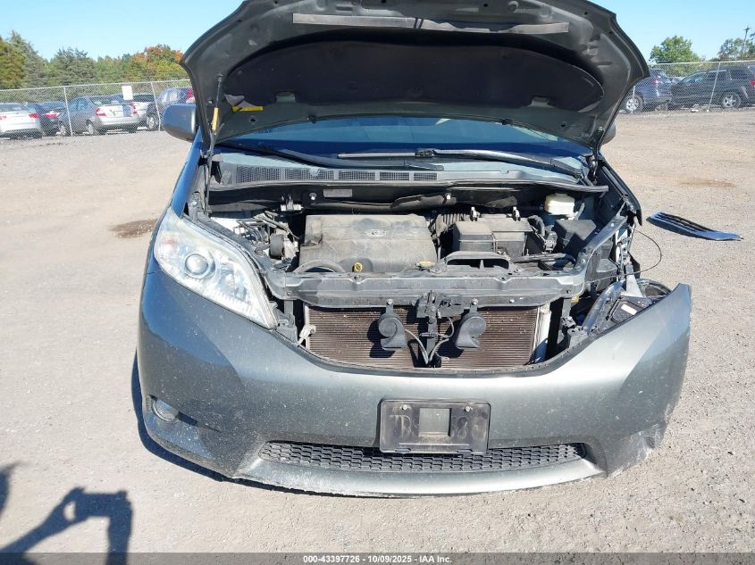 2014 Toyota Sienna Xle V6 8 Passenger VIN: 5TDYK3DC4ES522721 Lot: 43397726