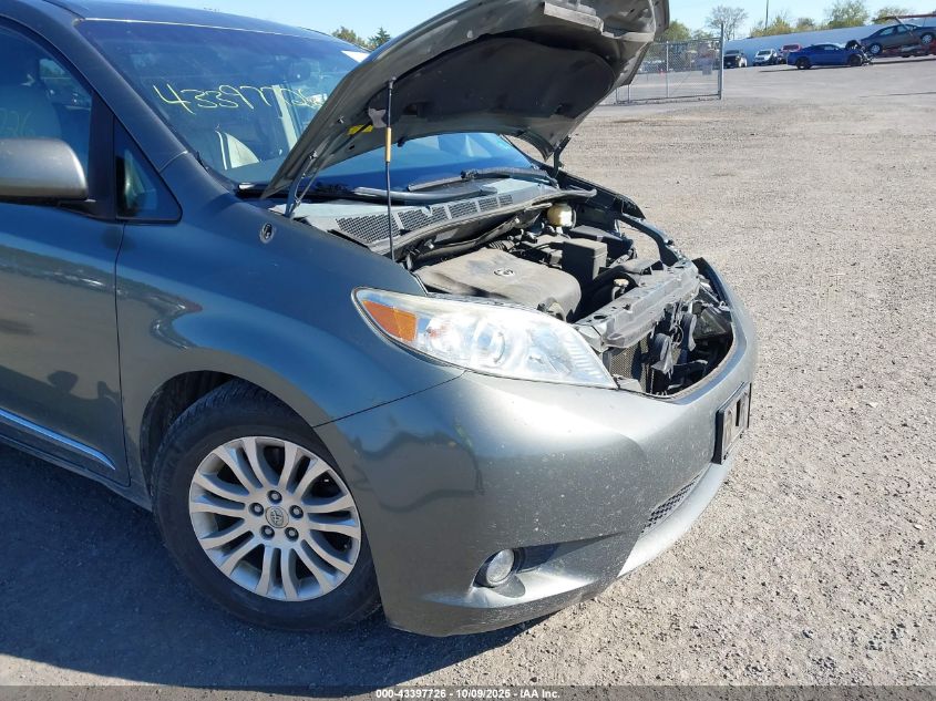 2014 Toyota Sienna Xle V6 8 Passenger VIN: 5TDYK3DC4ES522721 Lot: 43397726