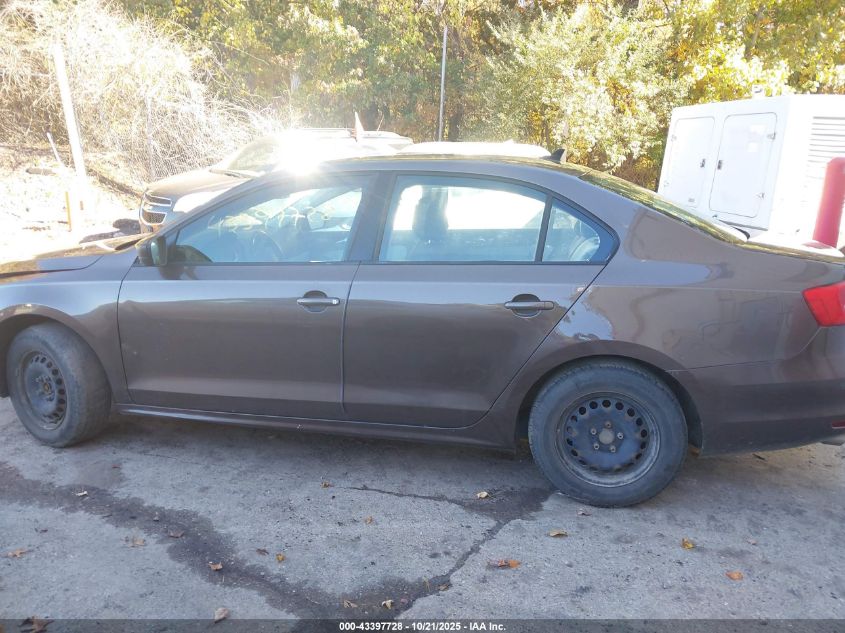 2015 Volkswagen Jetta 2.0L S VIN: 3VW2K7AJ8FM349705 Lot: 43397728