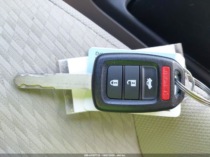 2015 Honda Civic Lx VIN: 19XFB2F58FE050065 Lot: 43397739