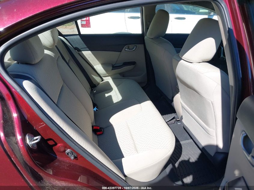 2015 Honda Civic Lx VIN: 19XFB2F58FE050065 Lot: 43397739