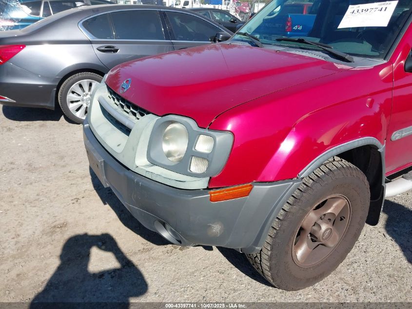 2002 Nissan Xterra Xe VIN: 5N1ED28T92C517265 Lot: 43397741