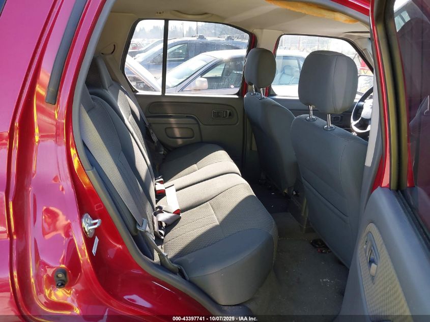 2002 Nissan Xterra Xe VIN: 5N1ED28T92C517265 Lot: 43397741