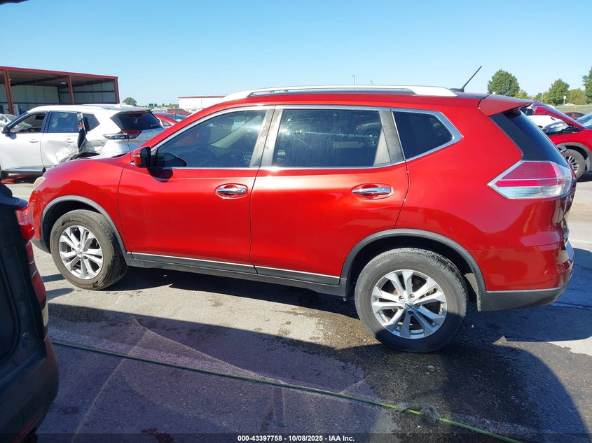 2016 NISSAN ROGUE SV KNMAT2MV5GP639196