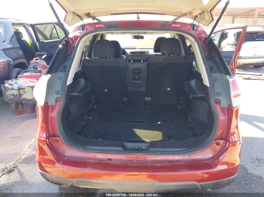 2016 NISSAN ROGUE SV KNMAT2MV5GP639196