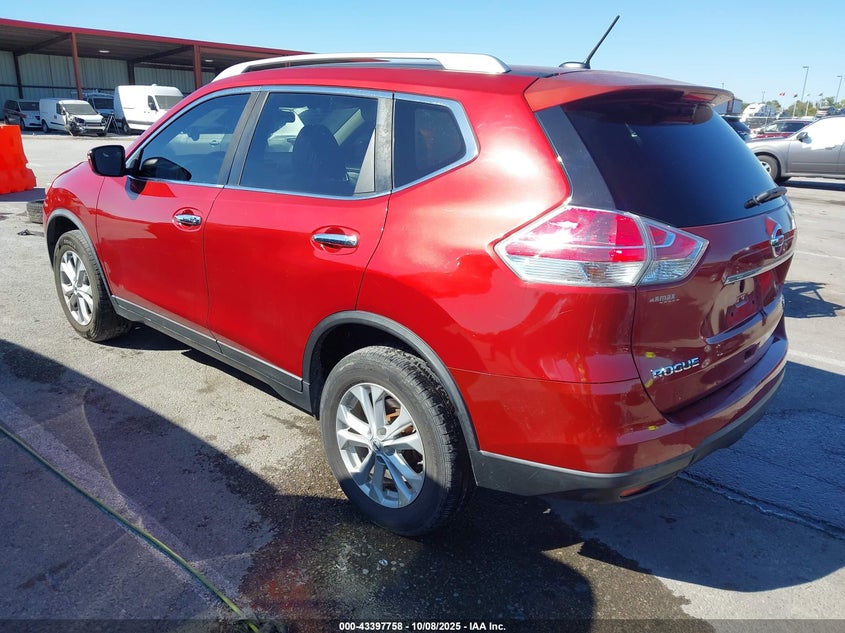 2016 NISSAN ROGUE SV KNMAT2MV5GP639196