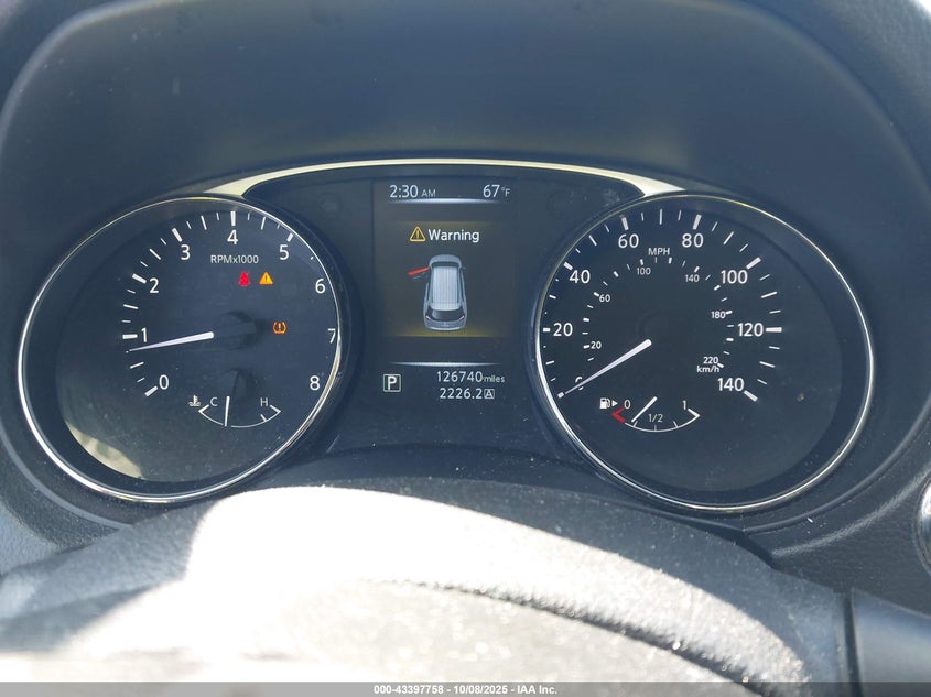 2016 NISSAN ROGUE SV KNMAT2MV5GP639196