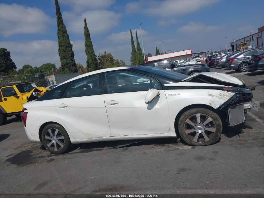 2017 Toyota Mirai VIN: JTDBVRBD1HA001565 Lot: 43397764