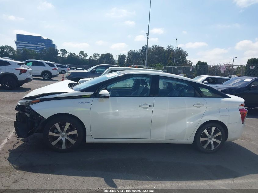 2017 Toyota Mirai VIN: JTDBVRBD1HA001565 Lot: 43397764
