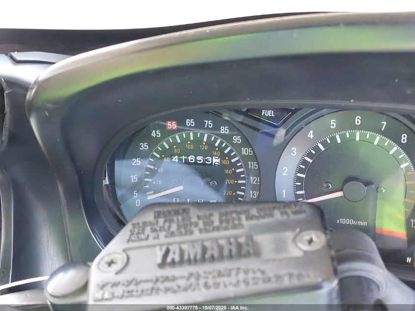 1992 Yamaha Fj1200 VIN: JYA4AHE02NA005106 Lot: 43397775