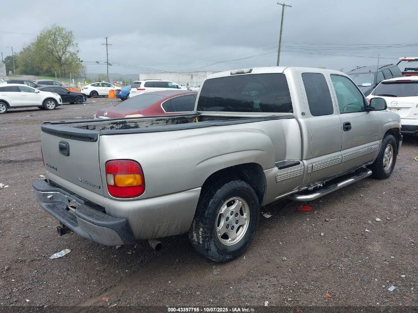 2000 Chevrolet Silverado 1500 Ls VIN: 2GCEC19T1Y1395175 Lot: 43397795