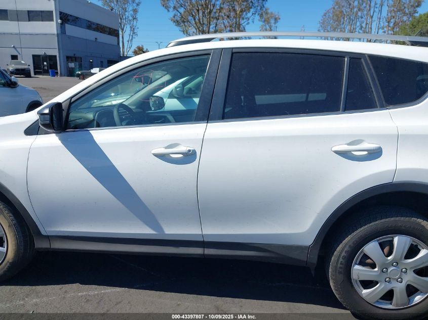 2015 Toyota Rav4 Le VIN: 2T3ZFREV6FW162993 Lot: 43397807