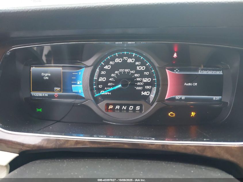 2015 Ford Taurus Limited VIN: 1FAHP2F80FG125643 Lot: 43397827