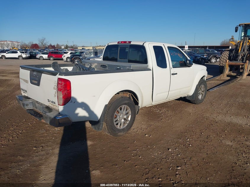 Vin: 1n6ad0cw6fn707122, lot: 43892618, nissan frontier sv 20154