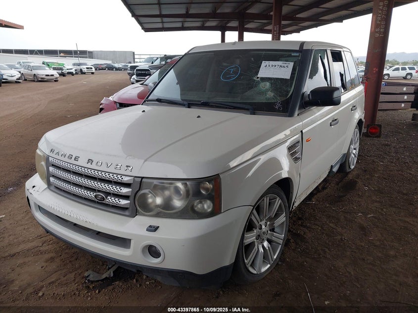 2008 Land Rover Range Rover Sport Supercharged VIN: SALSH23428A134325 Lot: 43397865