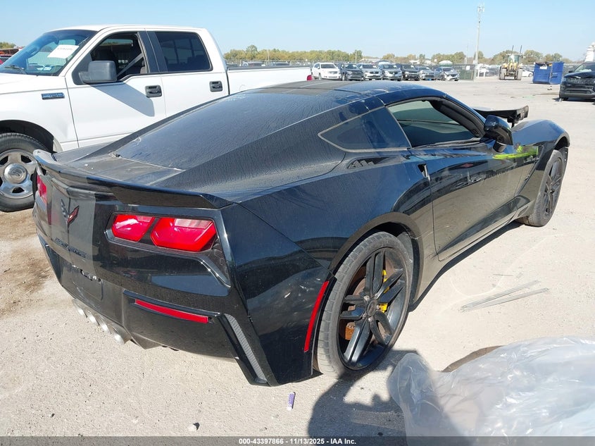 Vin: 1g1yh2d76g5117344, lot: 43892631, chevrolet corvette stingray z51 20164