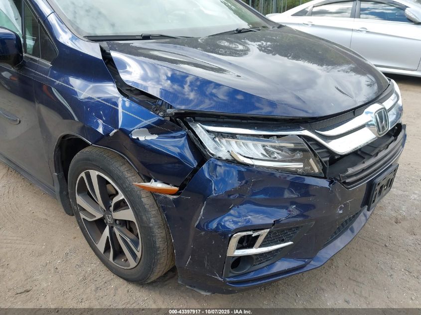 2018 Honda Odyssey Elite VIN: 5FNRL6H92JB030933 Lot: 43397917