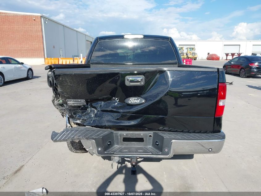 2006 Ford F-150 Lariat/Xlt VIN: 1FTPW12V26KD95419 Lot: 43397927