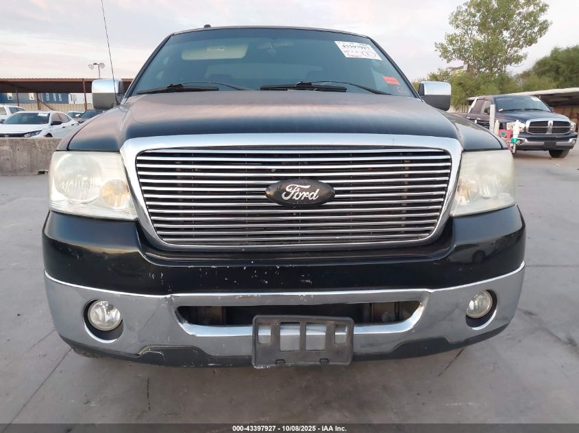 2006 Ford F-150 Lariat/Xlt VIN: 1FTPW12V26KD95419 Lot: 43397927