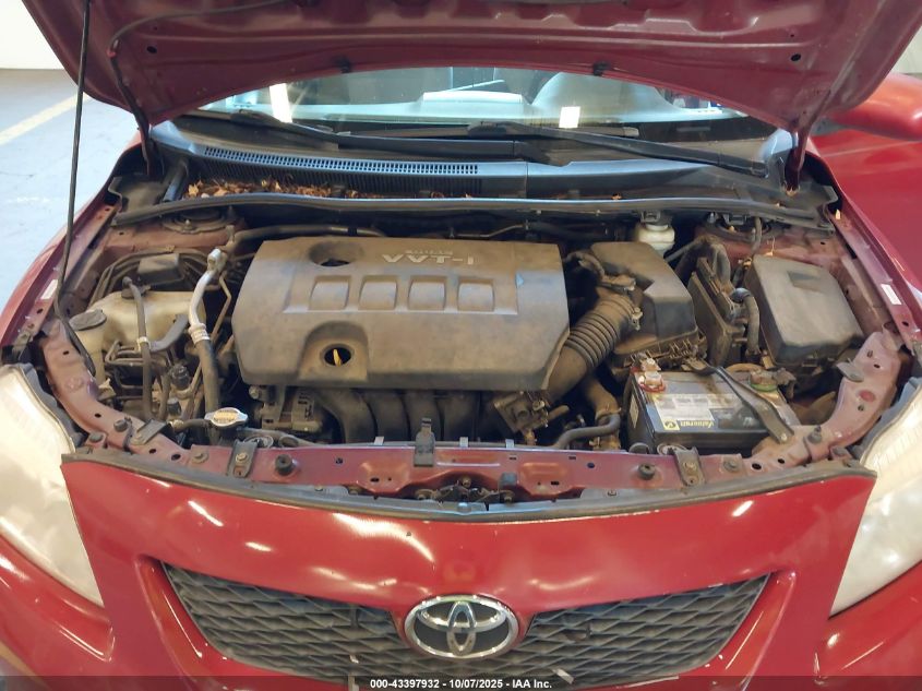 2009 Toyota Corolla Xle VIN: 1NXBU40E79Z071505 Lot: 43397932